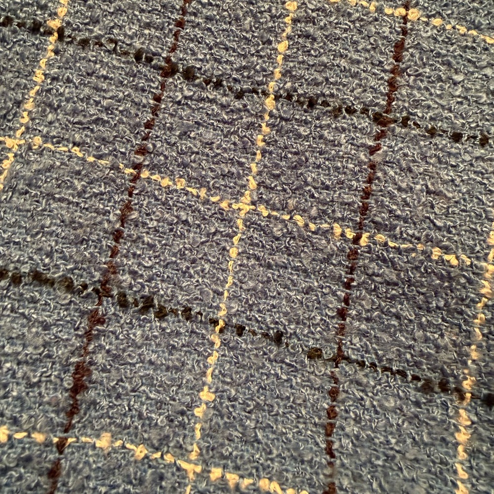 Cricket Lane Collection Petites Blue Plaid Button-Front Jacket - Picture 7 of 7